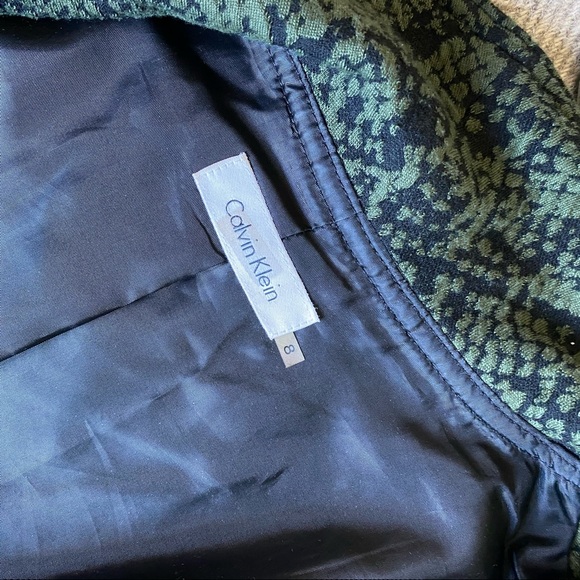CALVIN KLEIN Patterned Blazer (size 8) - Picture 5 of 5